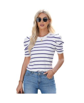 Women's Trendy Puff Sleeve Knit Top