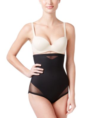 Women's  Extra Firm Tummy-Control Sheer Trim High Waist Brief 2785