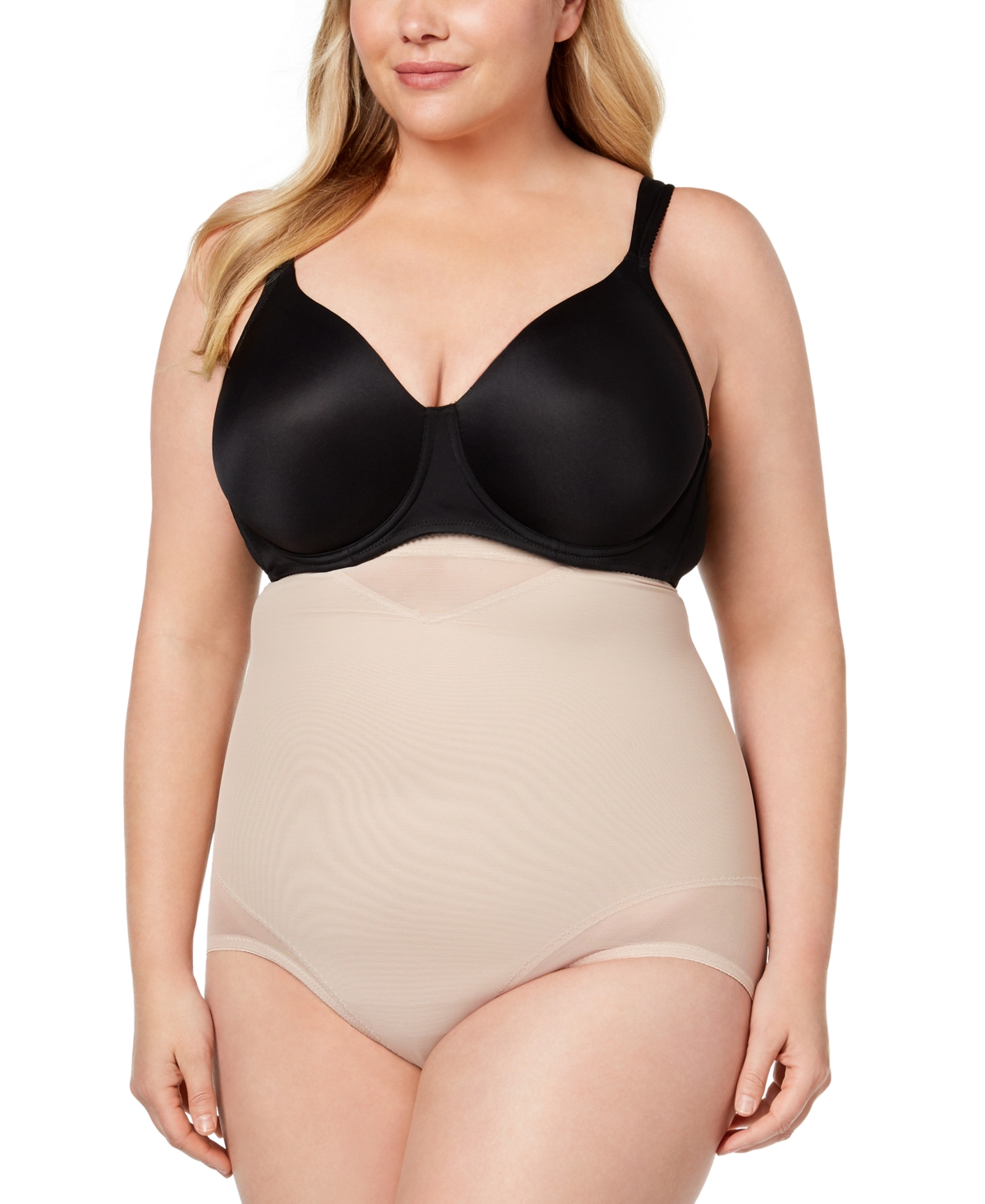 Miraclesuit Women's Extra Firm Tummy-Control Sheer Trim High Waist Brief 2785