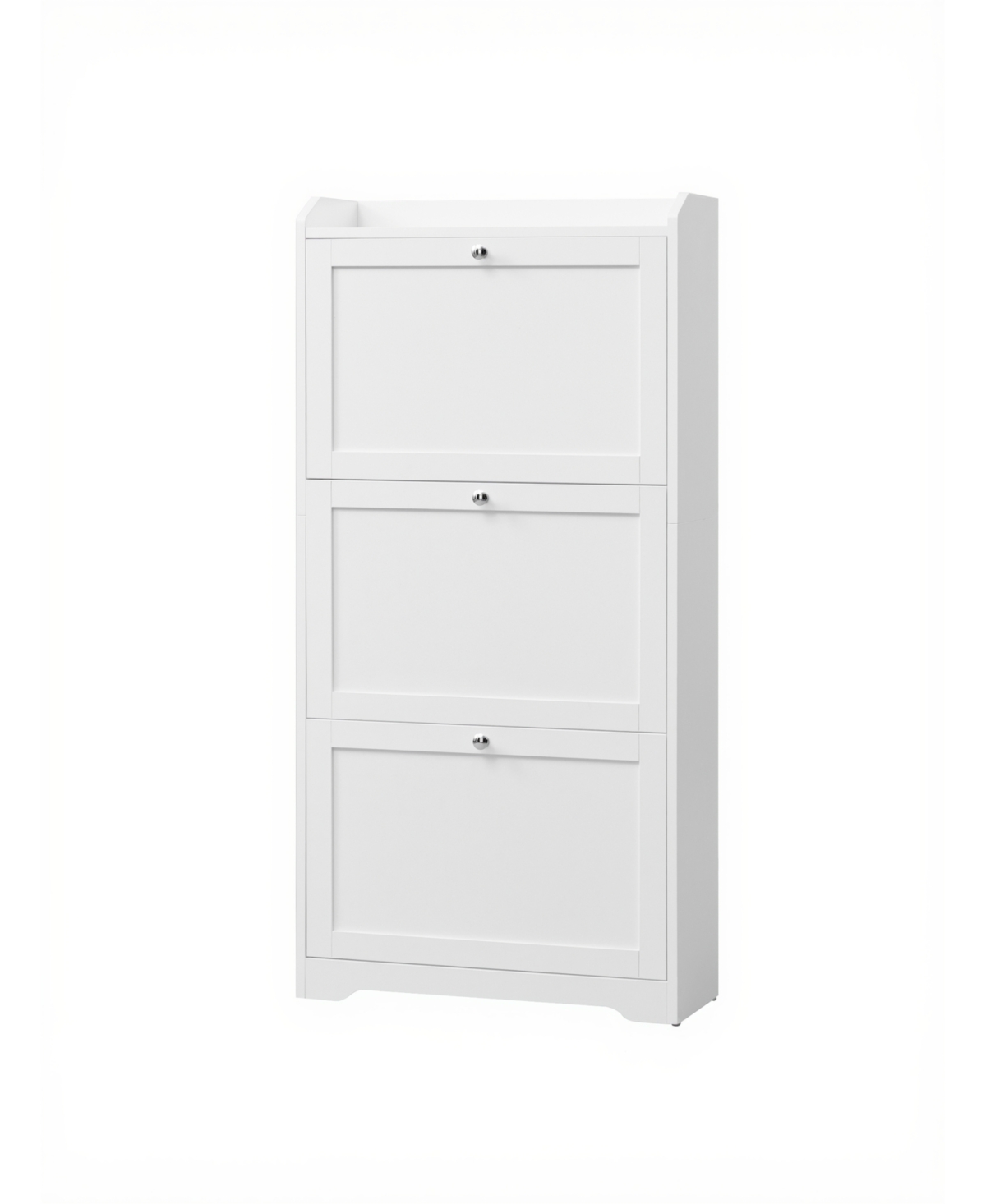 SongmicsHome Shoe Rack, Shoe Storage Cabinet, 3 Flip Drawers, Holds 12-20 Pairs, for Entryway