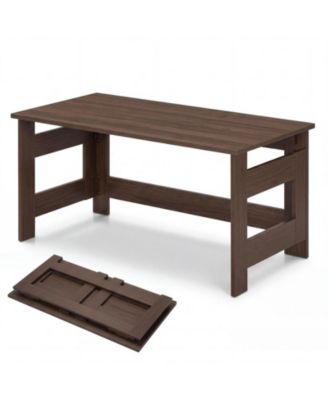 Foldable Low Coffee Table for Compact Living Spaces