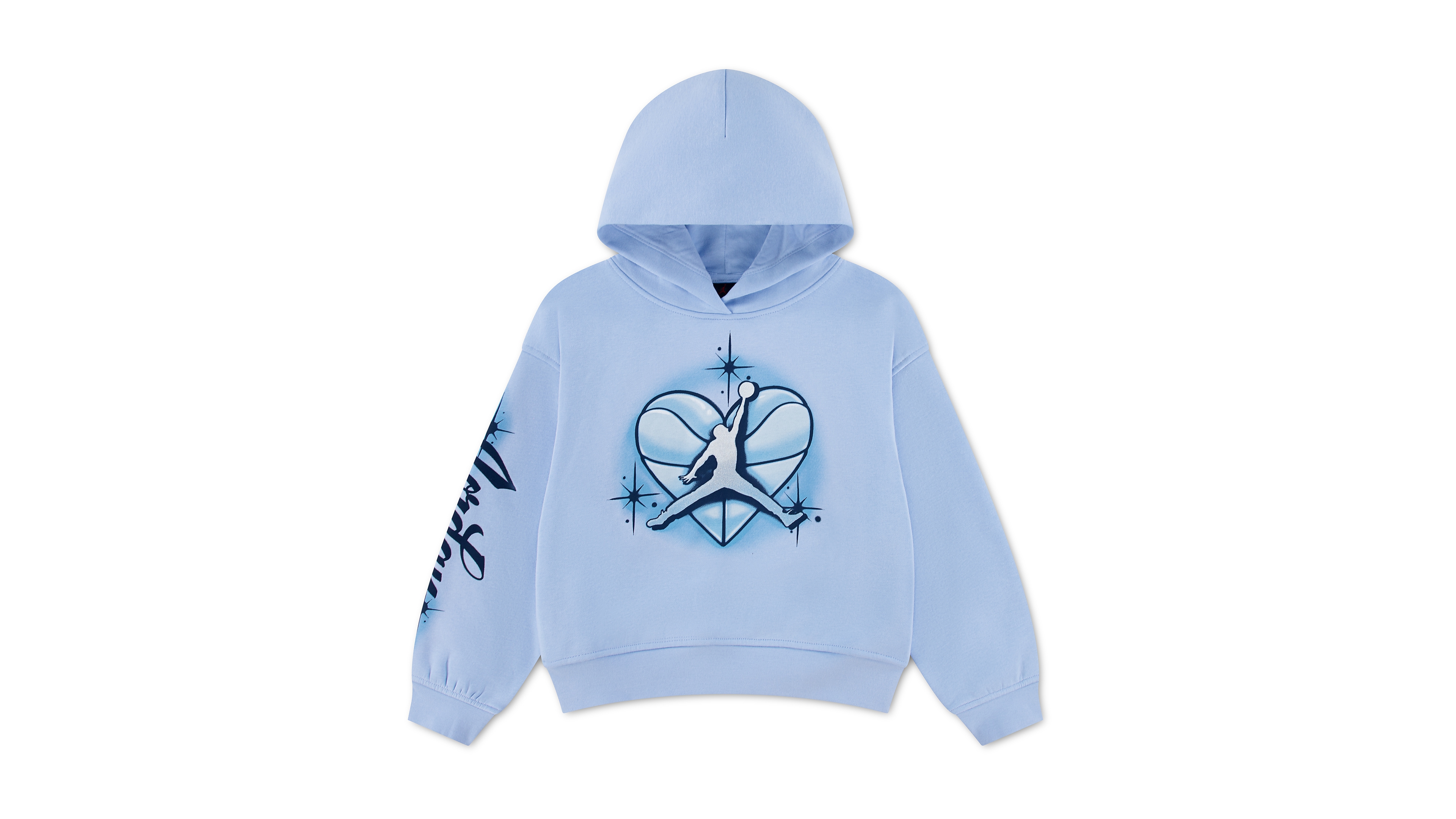 Jordan Girls' 7-16 She's The Coldest Graphic Long-Sleeve Hoodie