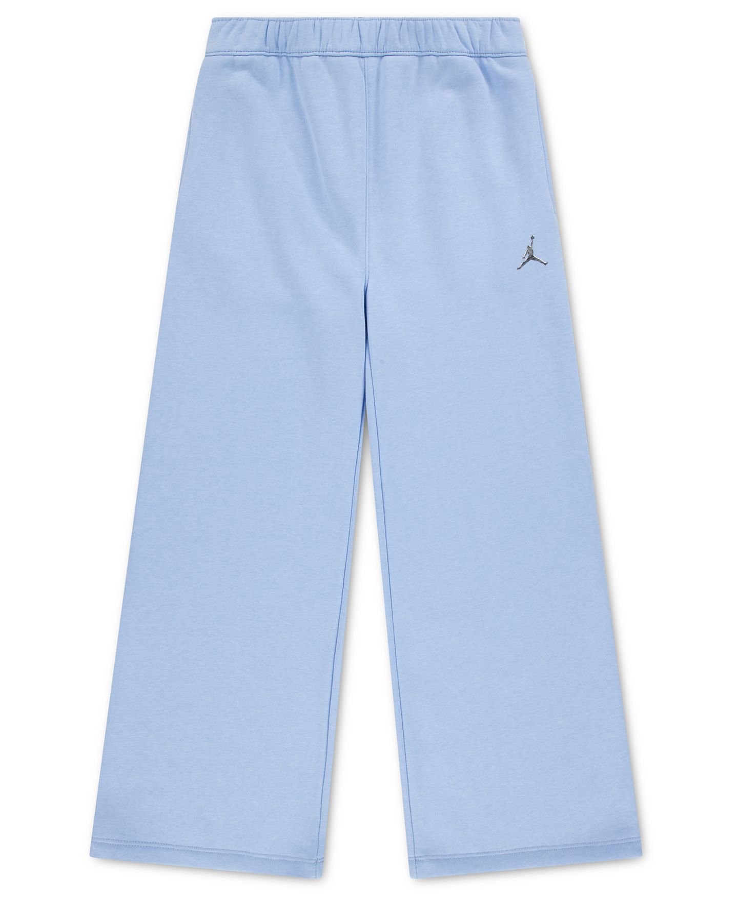Брюки Jordan Girls' 7-16 Heathered Fleece Wide-Leg, цвет: Серебристый — фото 1