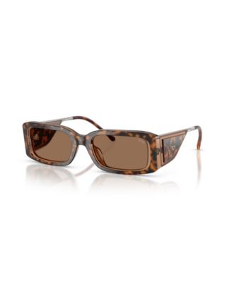 Unisex Rectangle Sunglasses for Round Face DL2017U