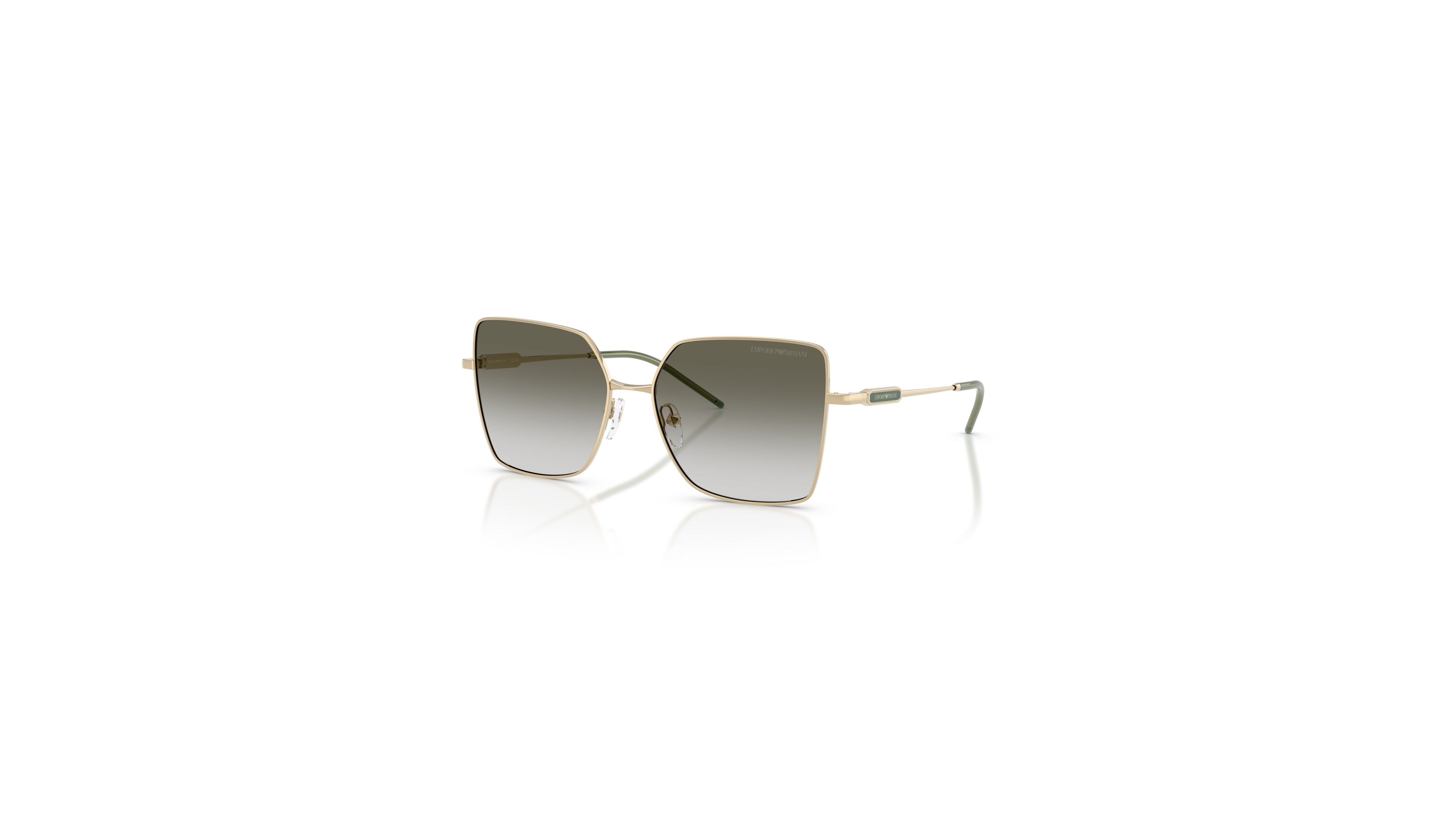 Emporio Armani Women's Square Metal Sunglasses EA2179