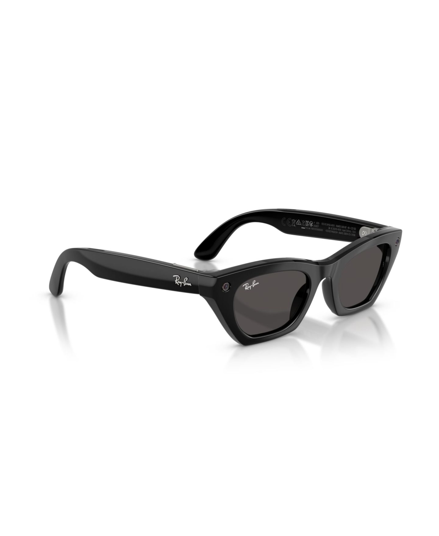 Солнцезащитные смарт-очки Ray-Ban Meta Gen 3 Cat Eye Zena RW4015 с ИИ, цвет: Блестящий — фото 6