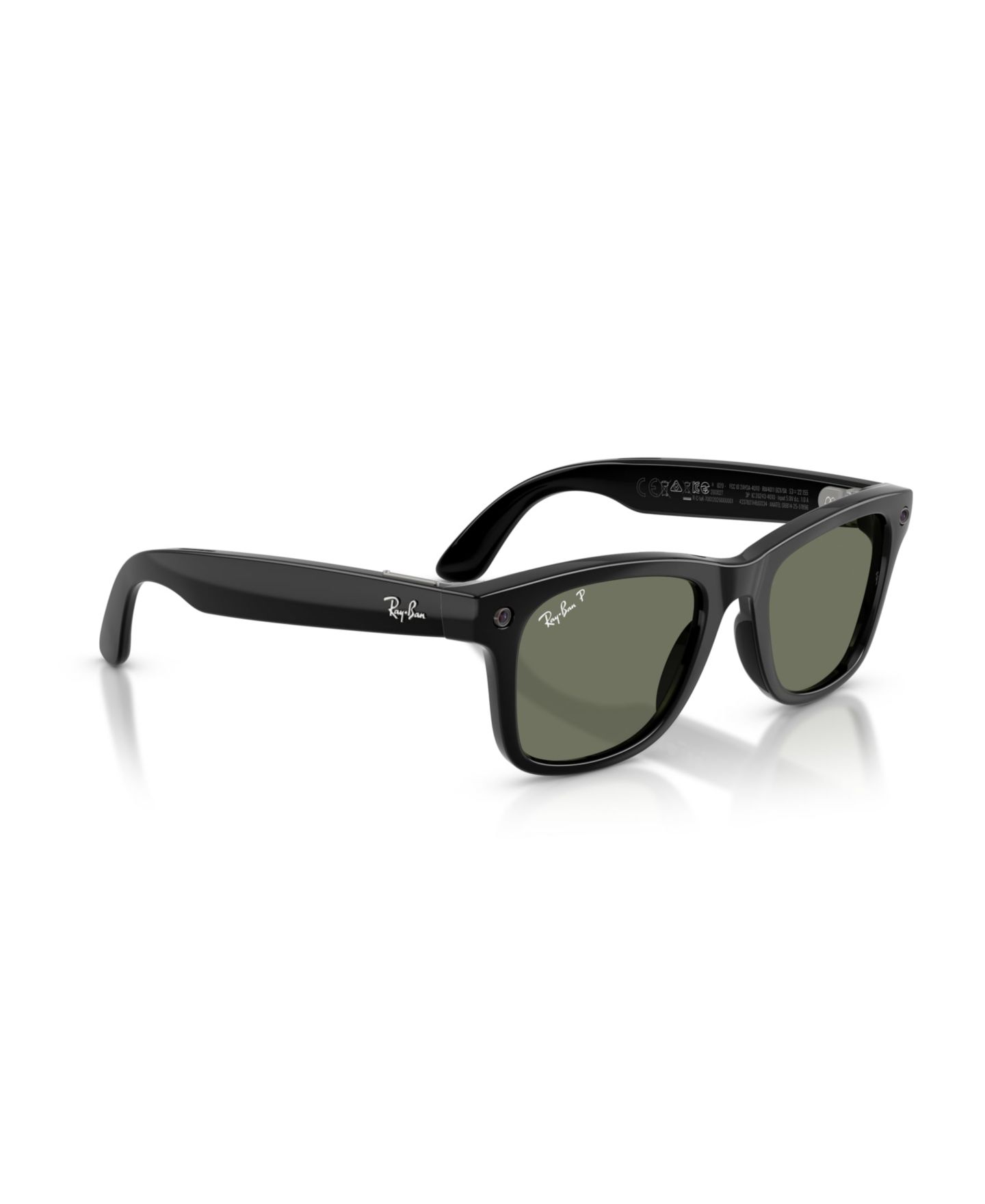 Поляризованные смарт-очки Ray-Ban Meta Gen 3 Wayfarer RW4011 унисекс с ИИ, цвет: Блестящий — фото 6