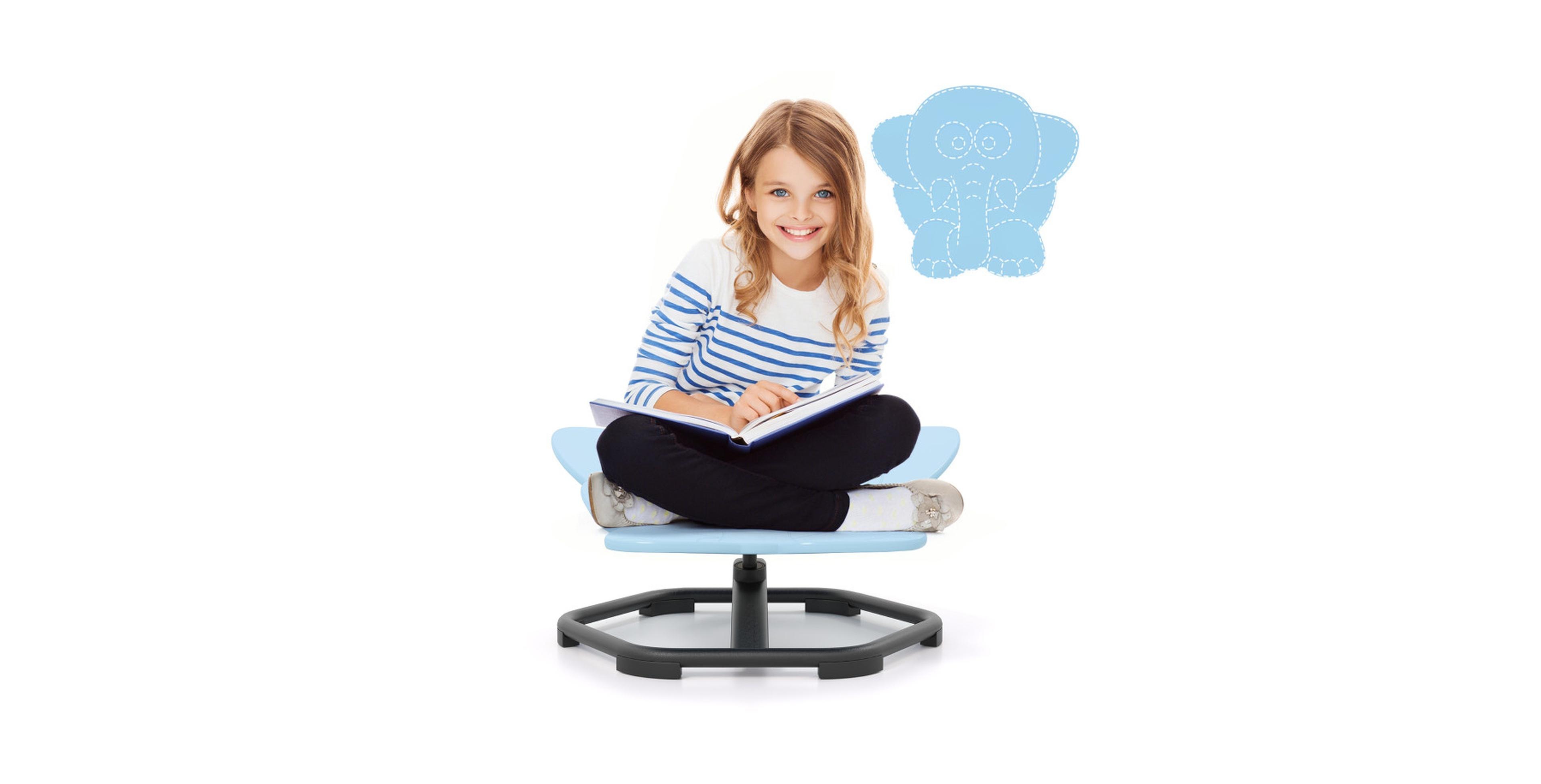 Gouun Kids 360-Degree Spinning Sensory Chair with Base