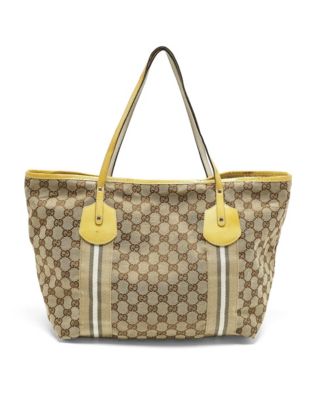 Jolie Large Laptop-Compatible Canvas and Leather Tote