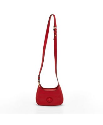 Small La Medusa Leather Crossbody Bag