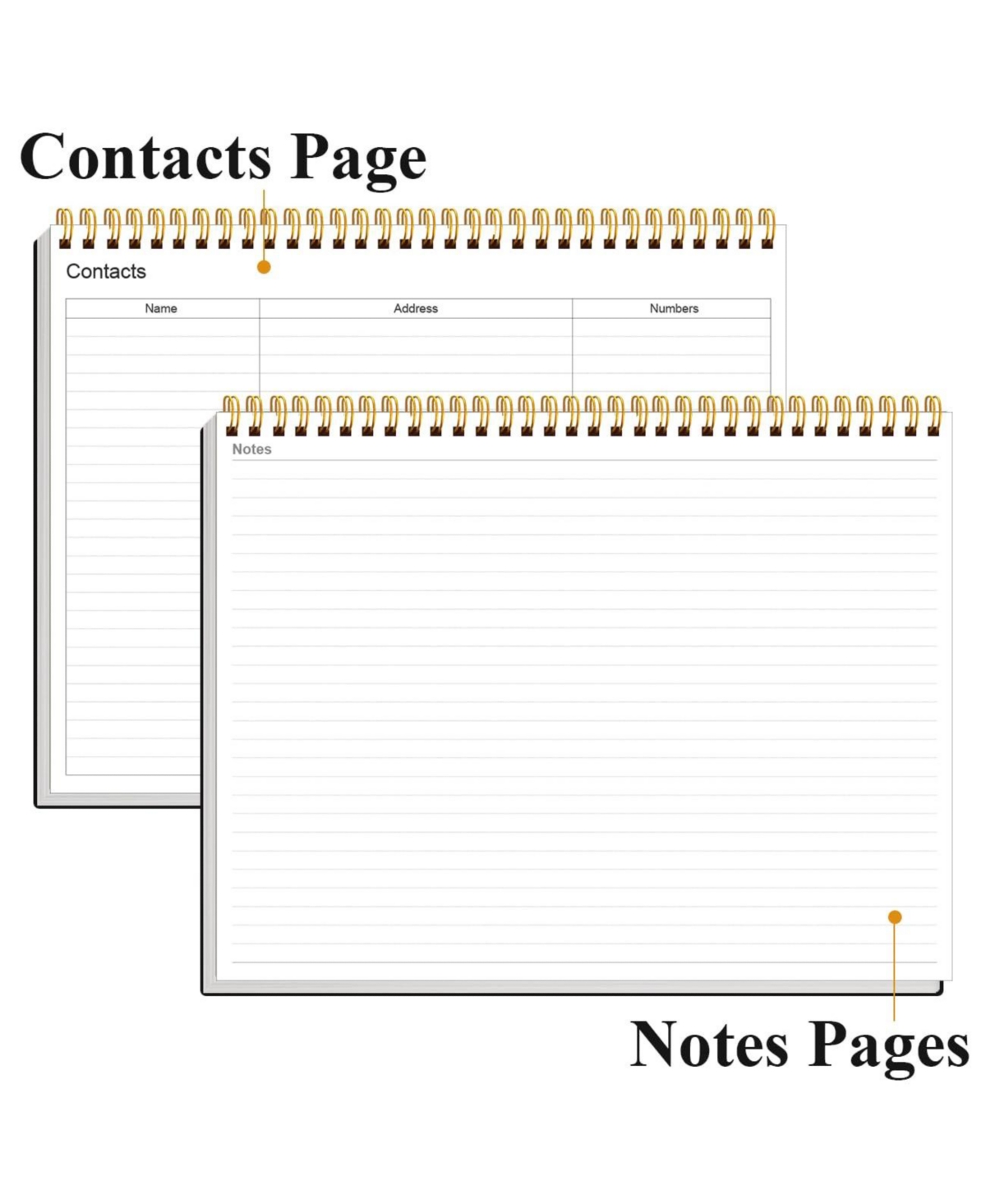 Danrong Weekly Productivity Planner Undated 6 Focus Areas Task Tracker Desk Notepad