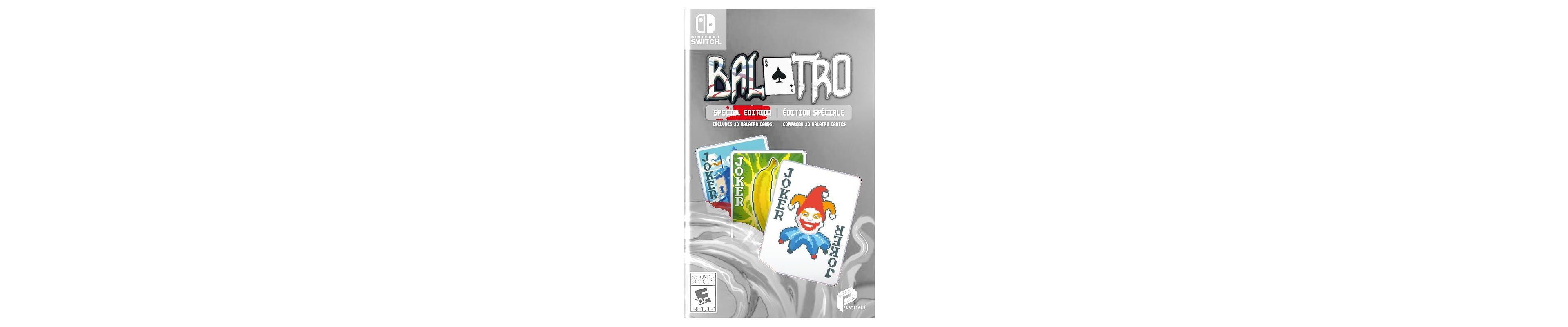 Balatro Special Edition Arcade Co-Op Nintendo Switch