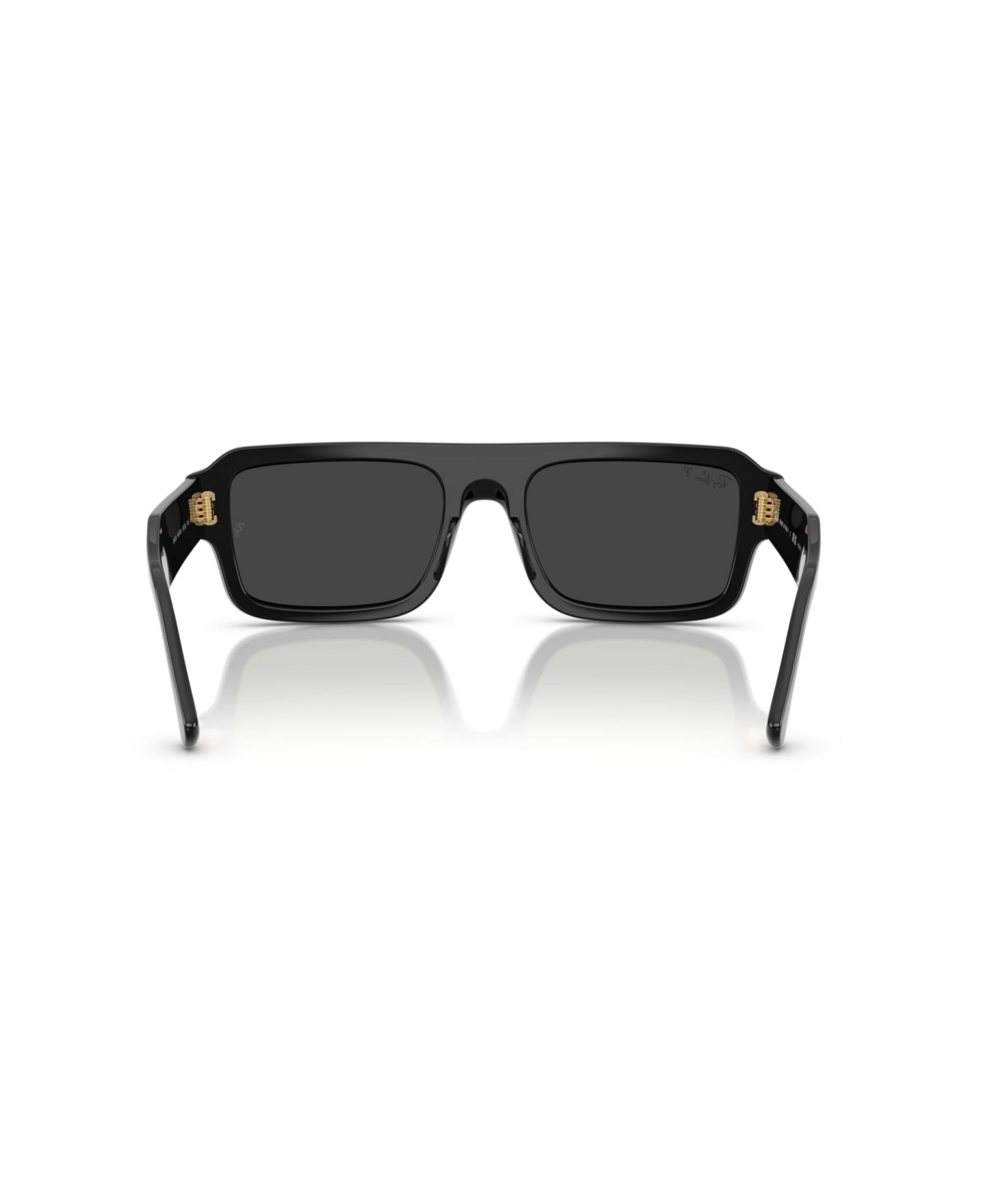 Солнцезащитные очки Ray-Ban Unisex Polarized Sunglasses, Flacco RB4454, цвет: Чёрный — фото 9