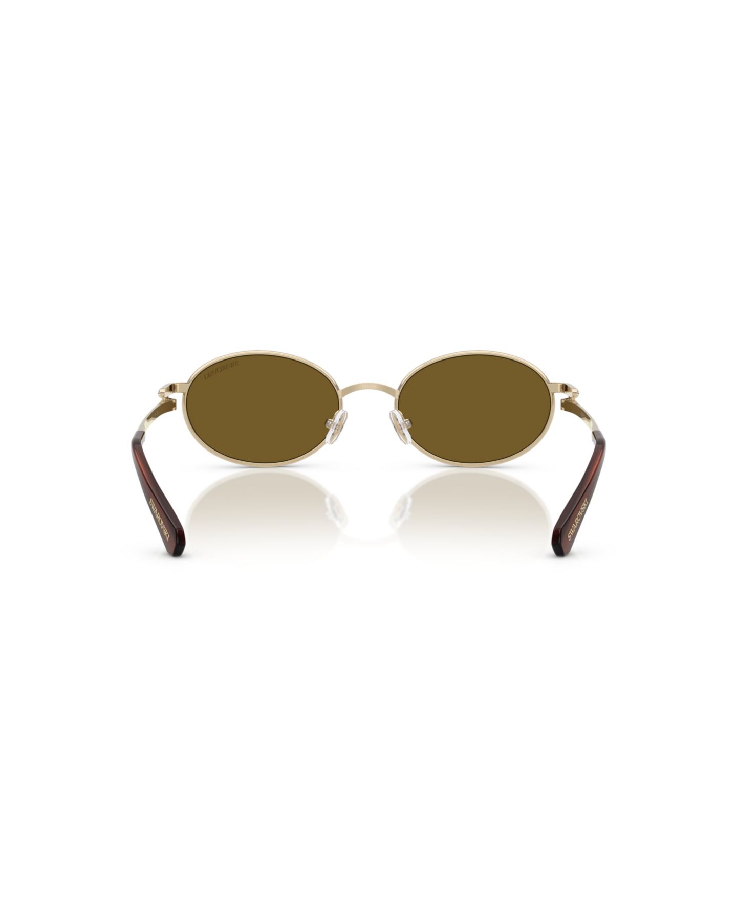 Женские солнцезащитные очки Swarovski Sunglasses, SK7033, цвет: Коричневый — фото 7