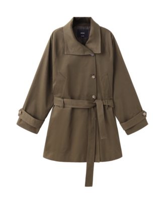 Women's Mona Oversized Belted Midi Trench Coat