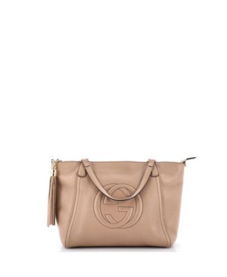 Soho Convertible Top Handle Leather Shoulder Bag