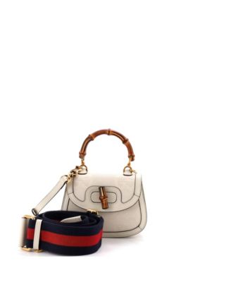 Mini Bamboo 1947 Top Handle Bag Jumbo GG Canvas