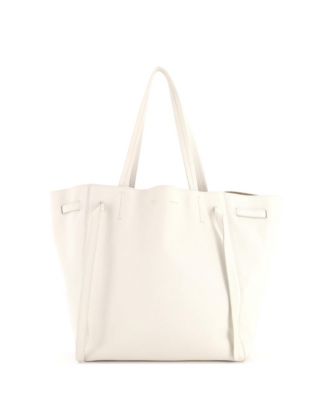 Small Phantom Tie Cabas Leather Tote