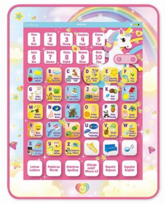 Unicorn Interactive Bilingual Learning Tablet