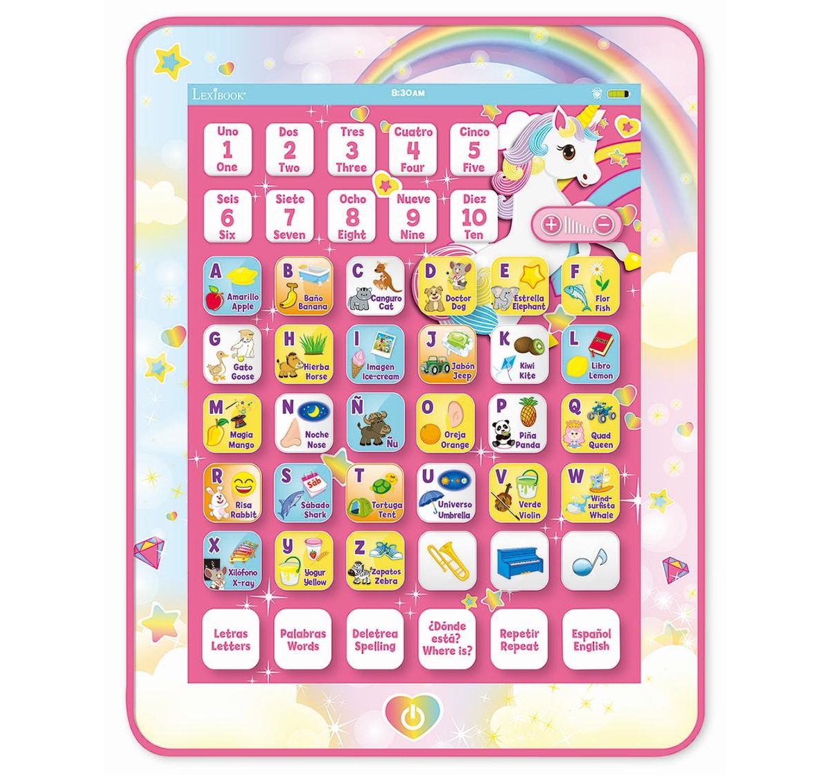 Lexibook Unicorn Interactive Bilingual Learning Tablet