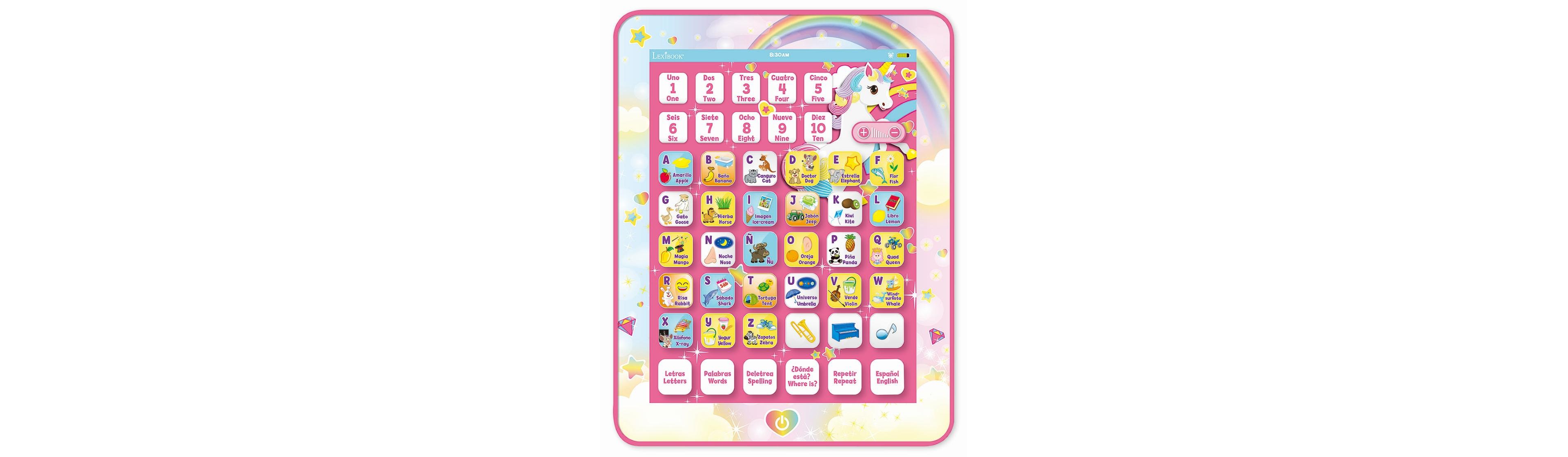 Lexibook Unicorn Interactive Bilingual Learning Tablet