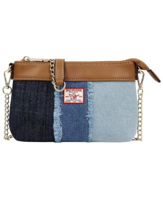 Caleb Highbridge Patchwork Denim Crossbody Pouch