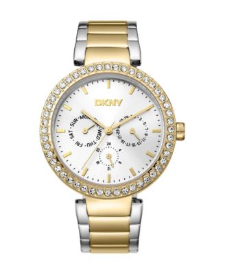 Women's Quartz Evening Two-Tone Stainless Steel Bracelet Watch, 40mm