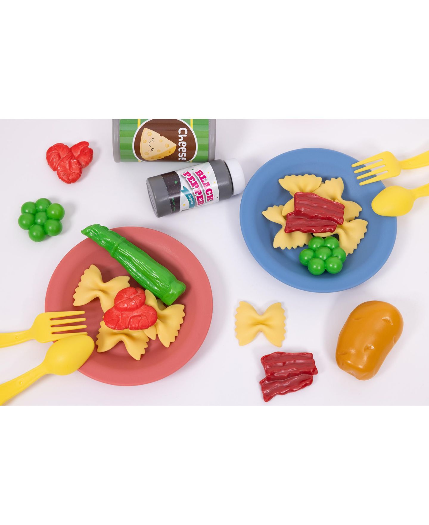 Детский игровой набор NurtureNature Imaginative Minds Italian Farfalle Cooking 44-Piece Playset, Ages 3+ — фото 3