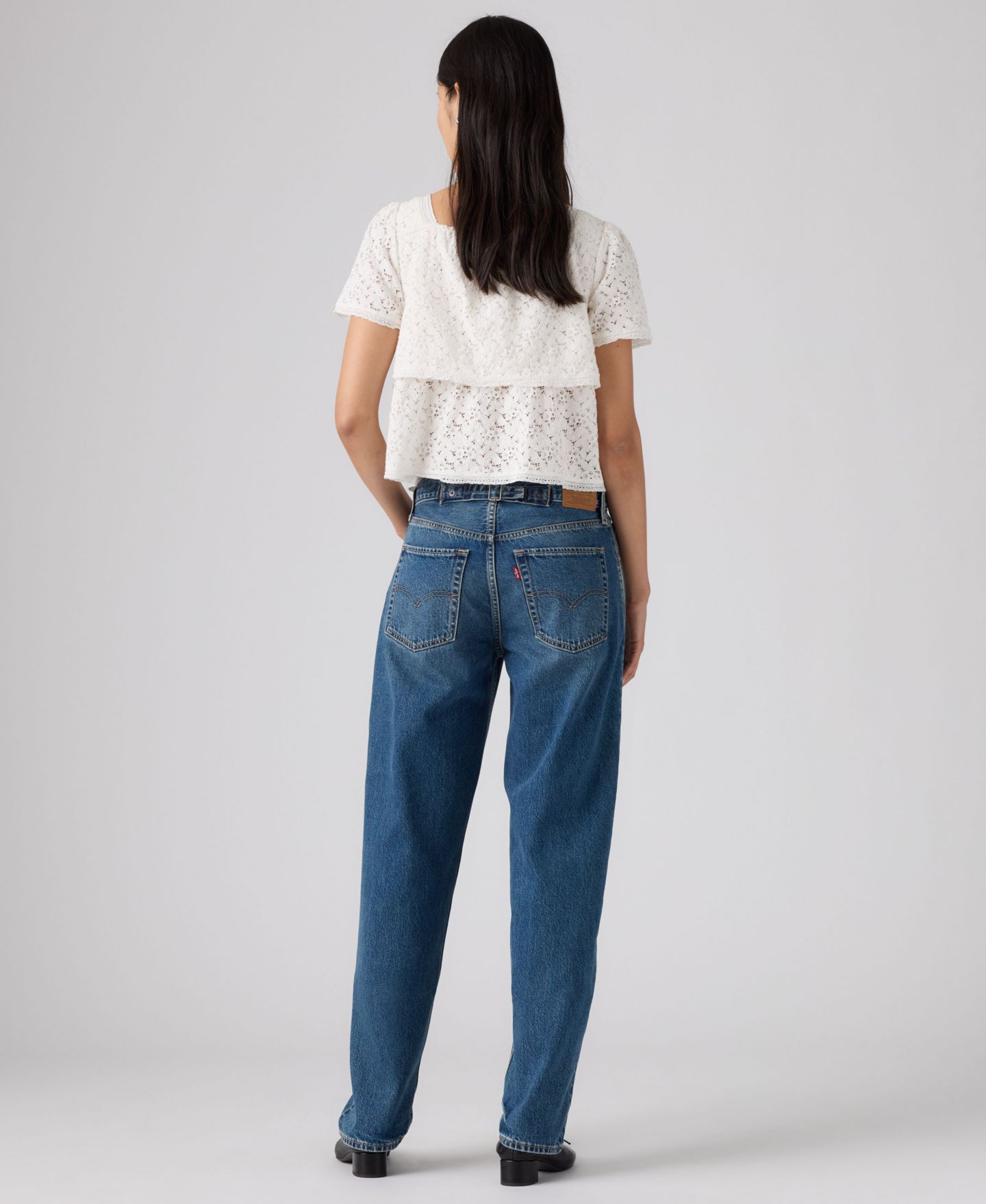 Женские джинсы Levi's Loose Taper Mid-Rise, цвет: Lets Fly — фото 5