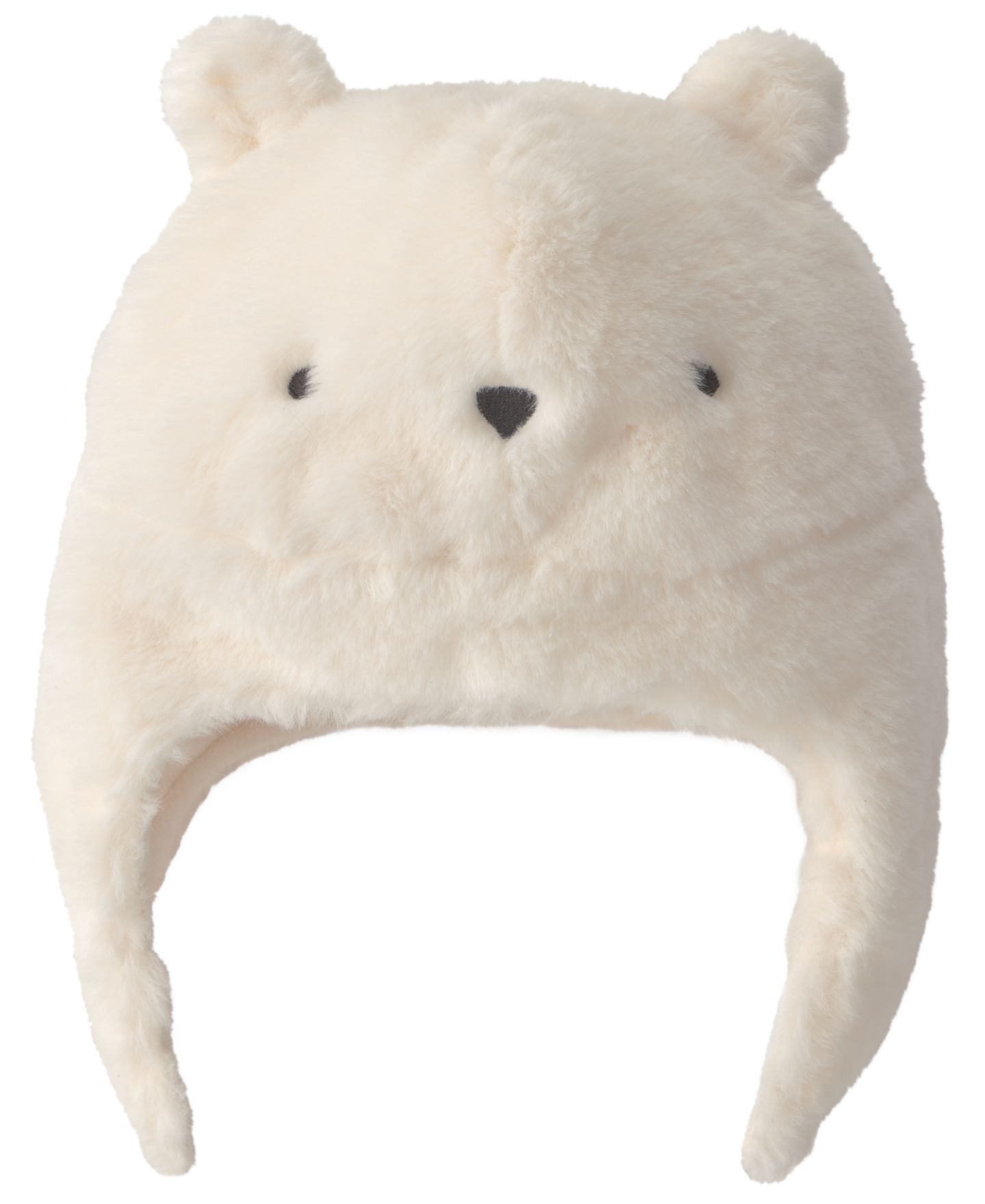 Головной убор Carter's Or Polar Bear Holiday Faux Fur Hat для малышей, цвет: Белый — фото 2
