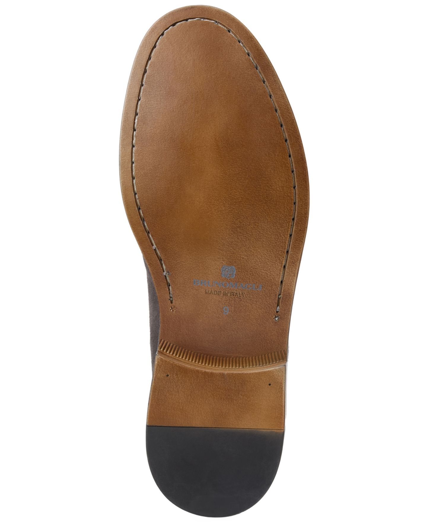 Мужские ботинки Bruno Magli Desmo Suede Chukka, цвет: Антрацитовый замшевый — фото 5