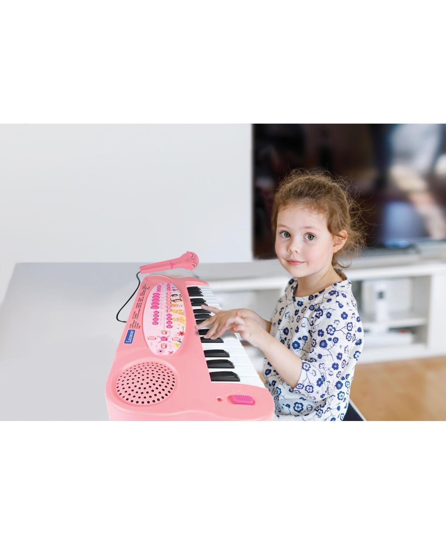Детская игрушка Disney Princess Electronic Keyboard with Microphone, 22 Demonstration Songs, Ages 3+ — фото 9