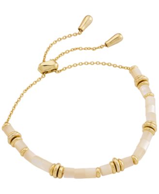 Bree Beaded Adjustable Imitation Pearl Bracelet
