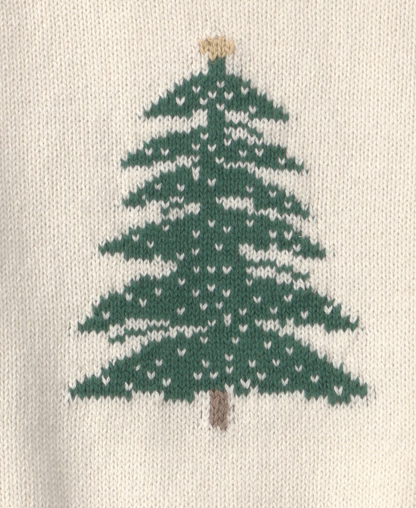 Комплект Carter's Holiday-Tree Graphic Sweater and Pants, 2-Piece Set для малышей, цвет: Кремовый / Зелёный — фото 2