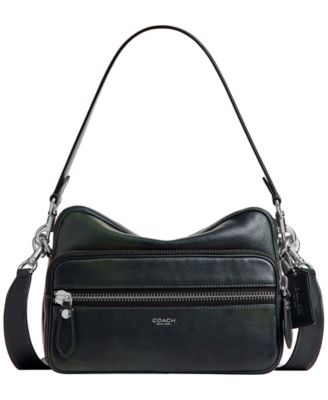 Men's Dakota Two-Tone Leather Crossbody Bag