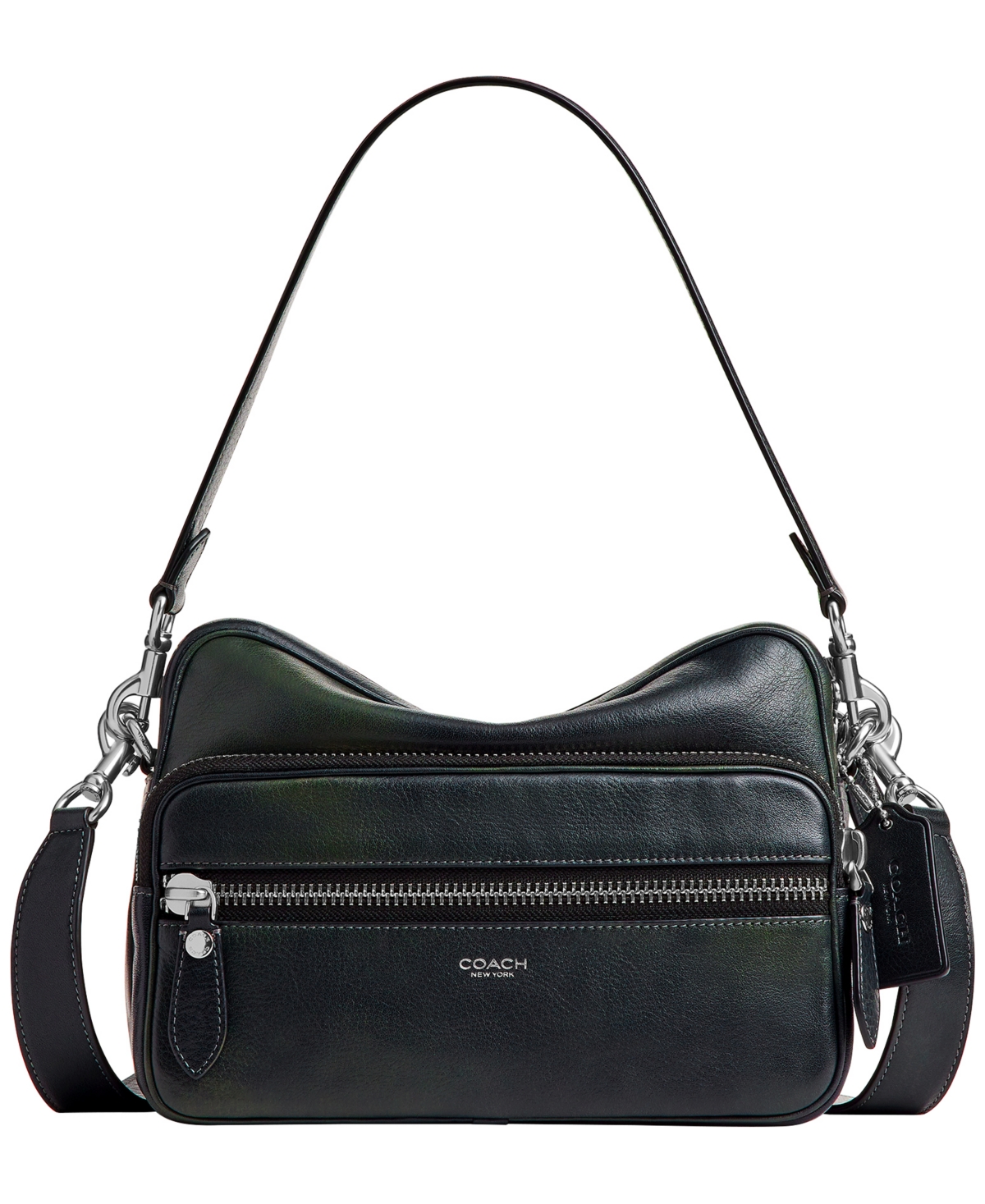 Coach Men's Dakota Two-Tone Leather Crossbody Bag