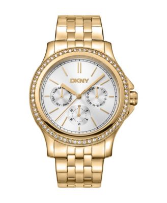 Women's Quartz Nolita Multi Glitz Day/Date IP Gold Stainless Steel Bracelet Watch, 40mm