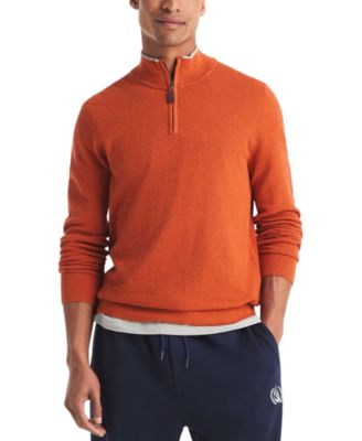 Men's Navtech Classic-Fit Solid Quarter Zip Sweater