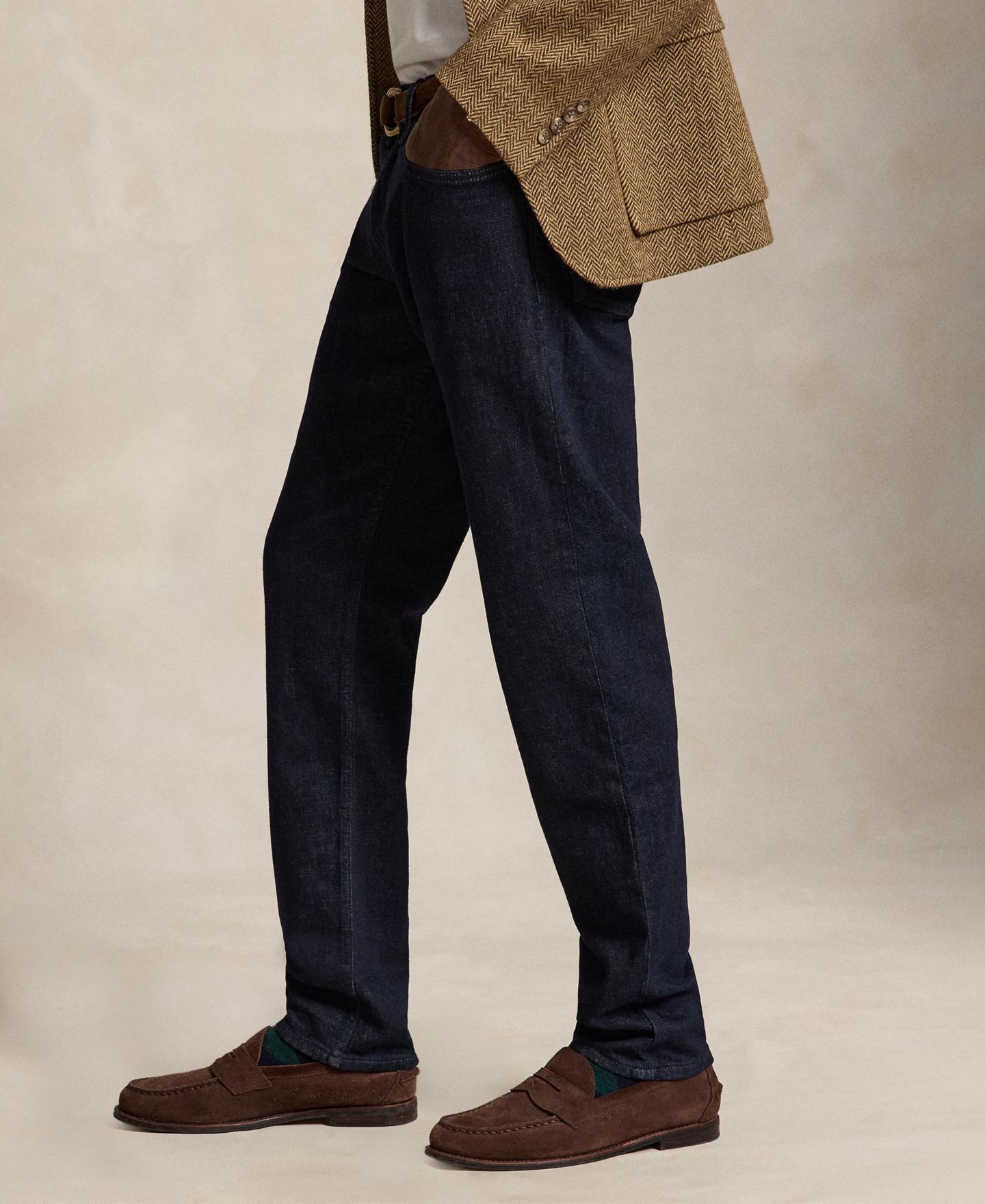 Мужские джинсы Polo Ralph Lauren Parkside Regular-Fit Tapered Stretch, цвет: Grove Court — фото 3