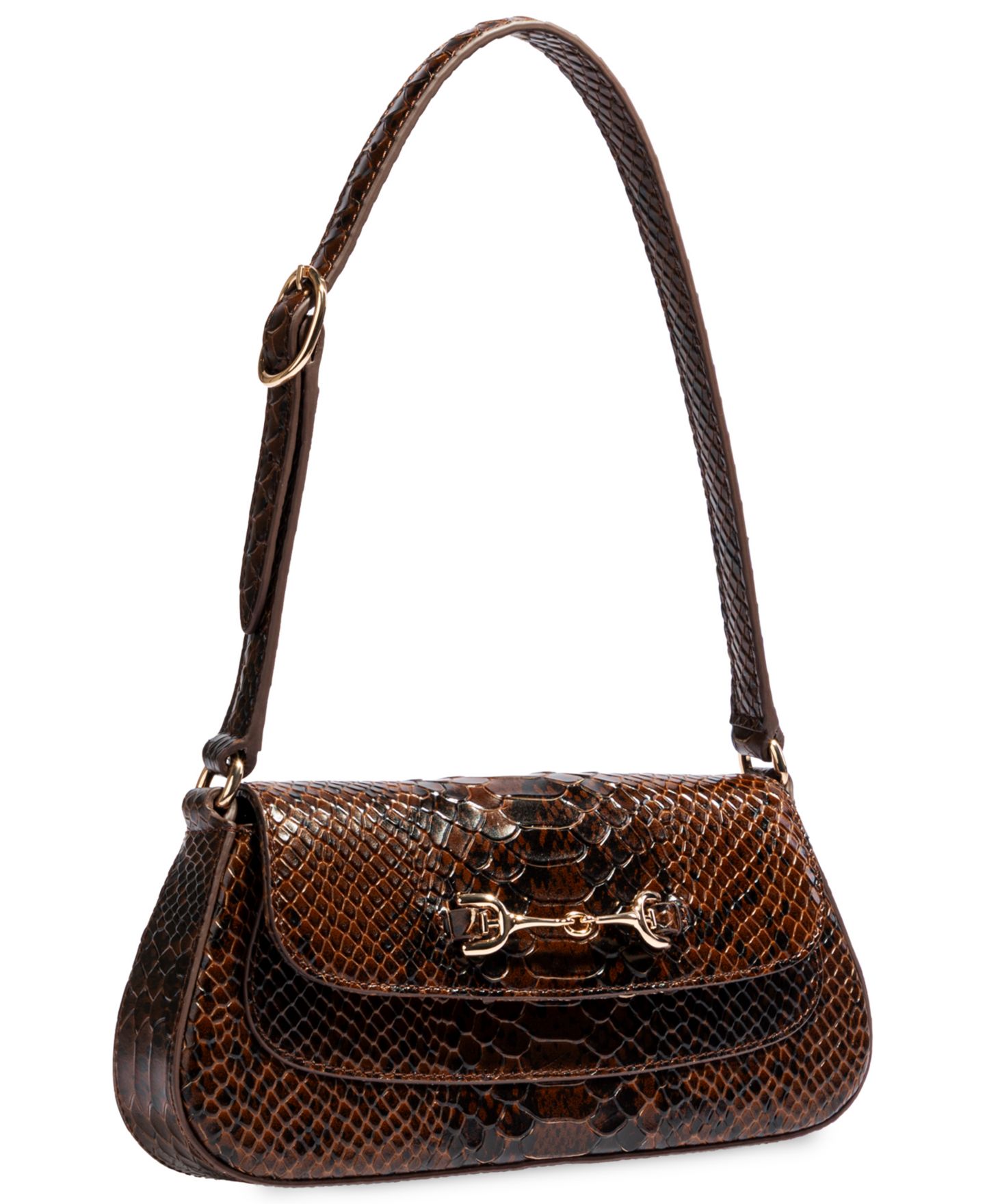 Женская сумка Sam Edelman Loraine Small Shoulder, цвет: Горчичный — фото 3