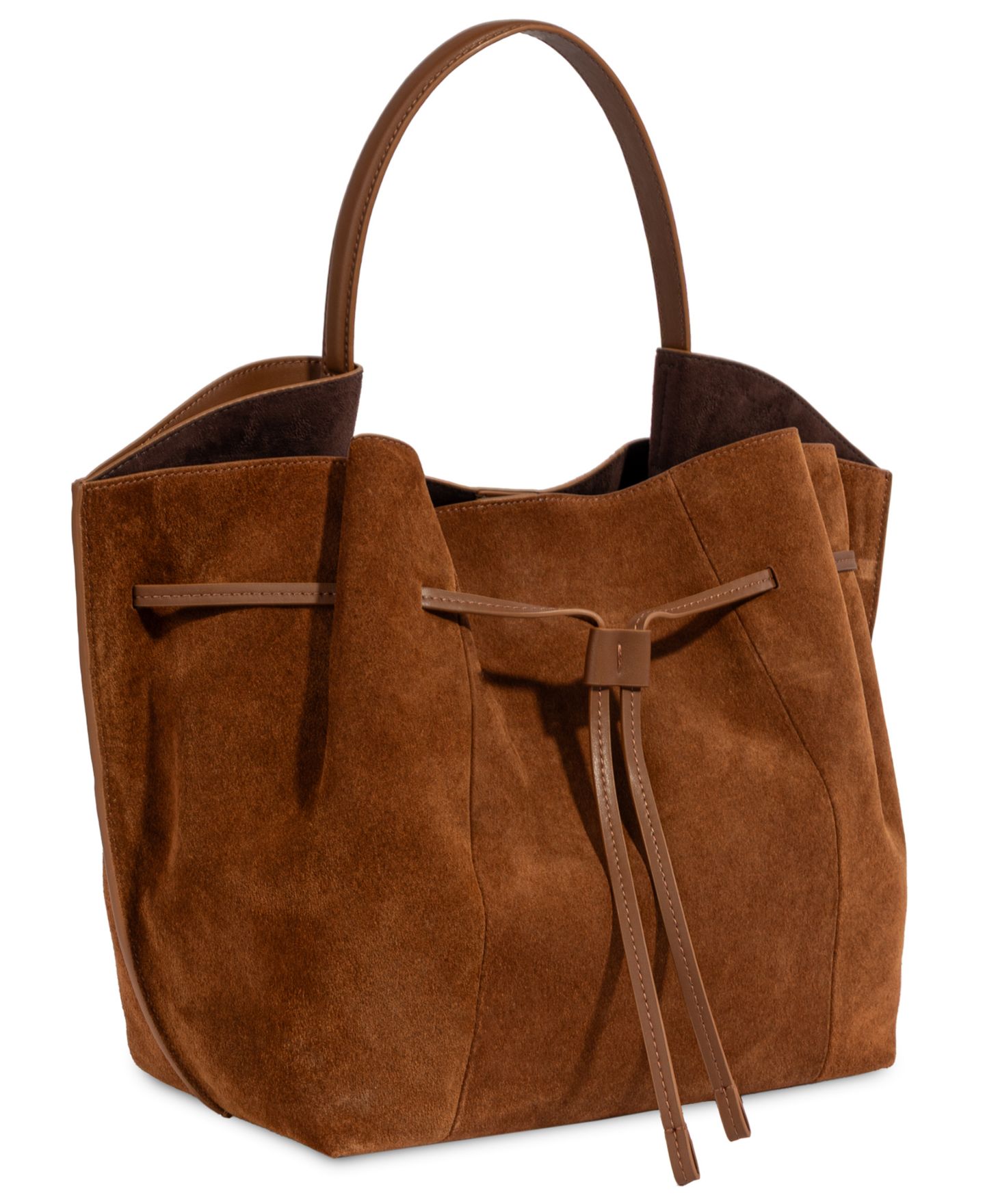 Женская сумка Sam Edelman Kate Tote, цвет: Тёмный коньячный — фото 3