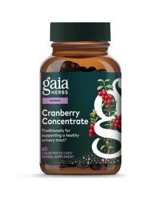 Cranberry Concentrate - Traditionally for Helping to Maintain Urinary Tract Health - 60  Liquid Phyto-Caps (60 Servings)