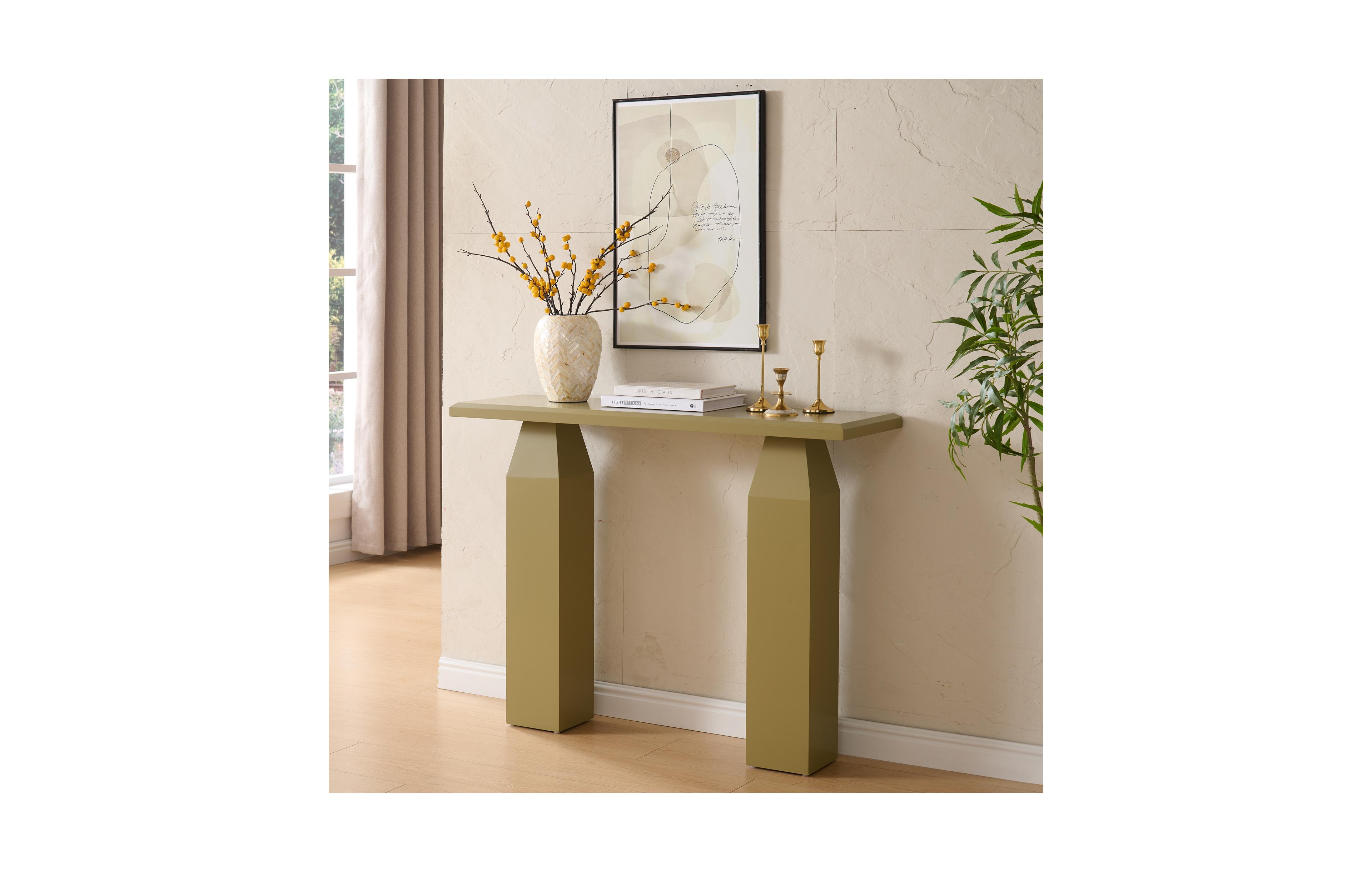 Kings Brand Furniture Console Table for Entryway, Sofa Behind Couch, Wooden Entry Living Room, Hallway and Foyer