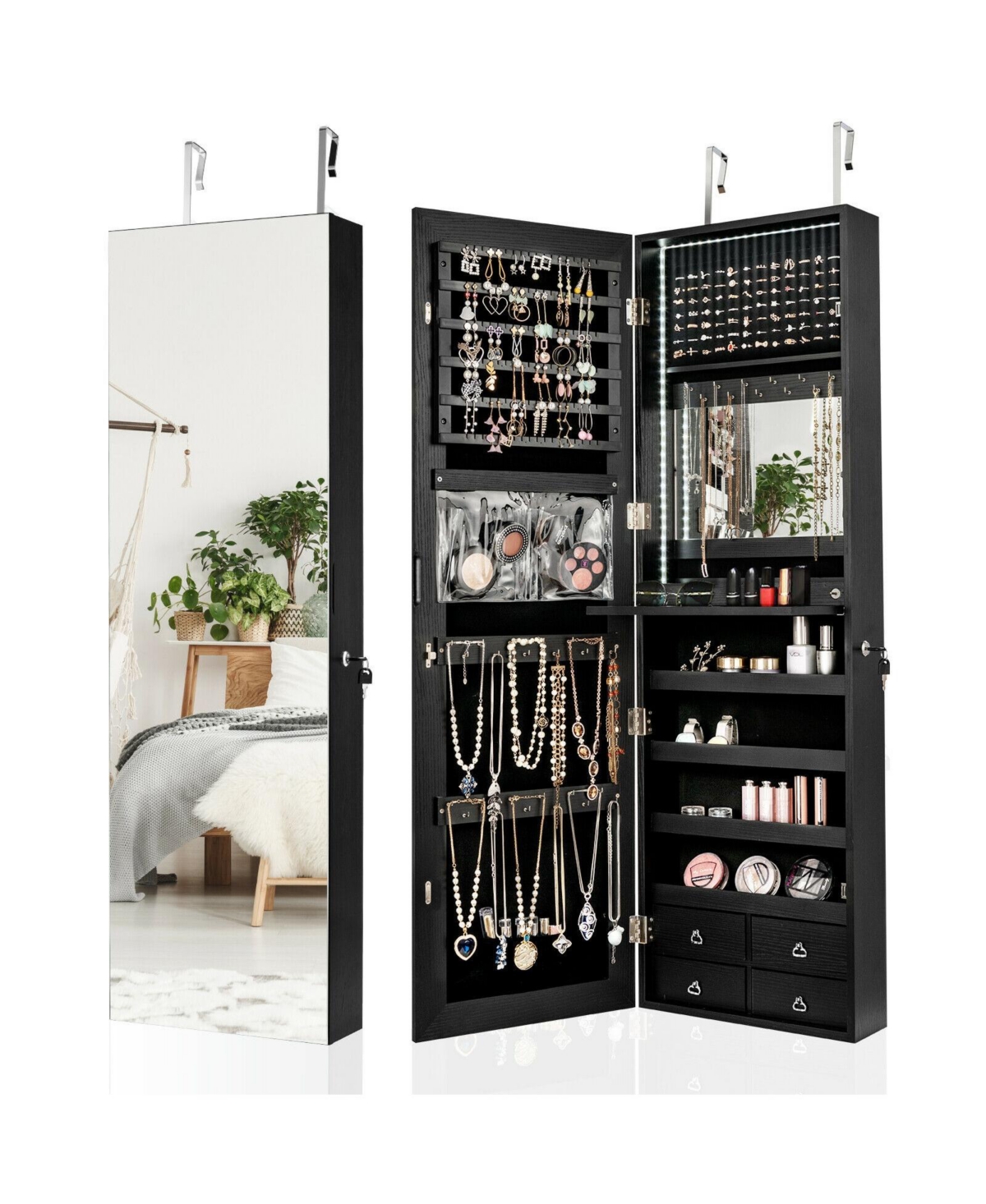 Mecale Multipurpose Storage Cabinet with 4 Drawers