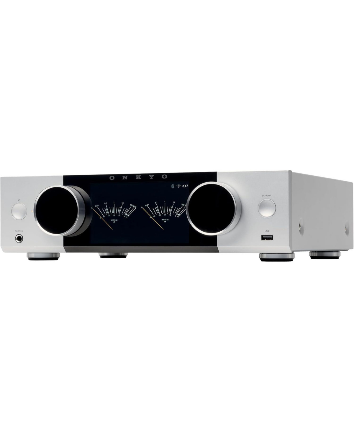 Onkyo Muse Y-40 2-Channel 75-Watt Network Integrated Amplifier - Silver