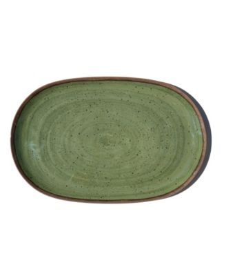 Retreat Pottery 10.9" Melamine Oval Platter