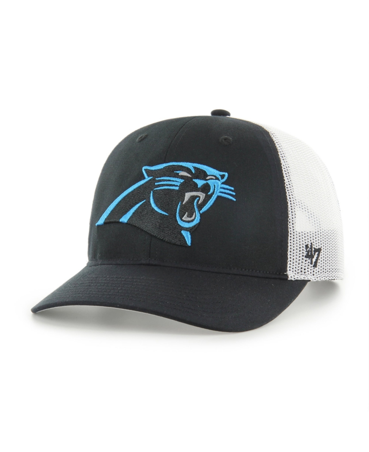 '47 Brand One Size Carolina Panthers Embroidered Trucker Hat