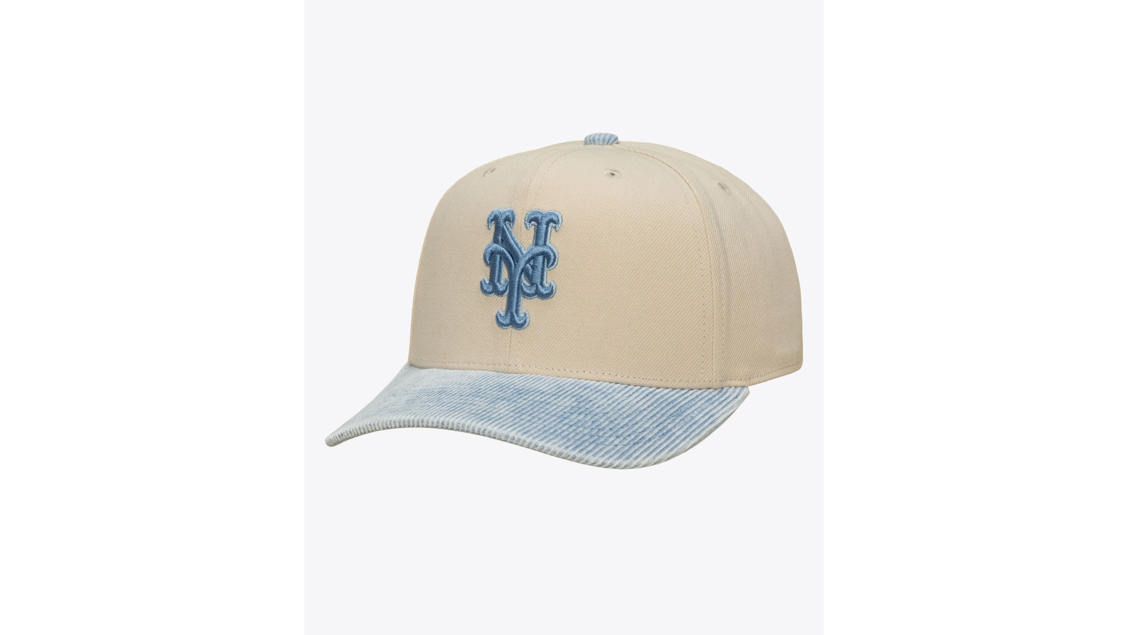Mitchell & Ness Men's New York Mets Corduroy Snapback Baseball Cap