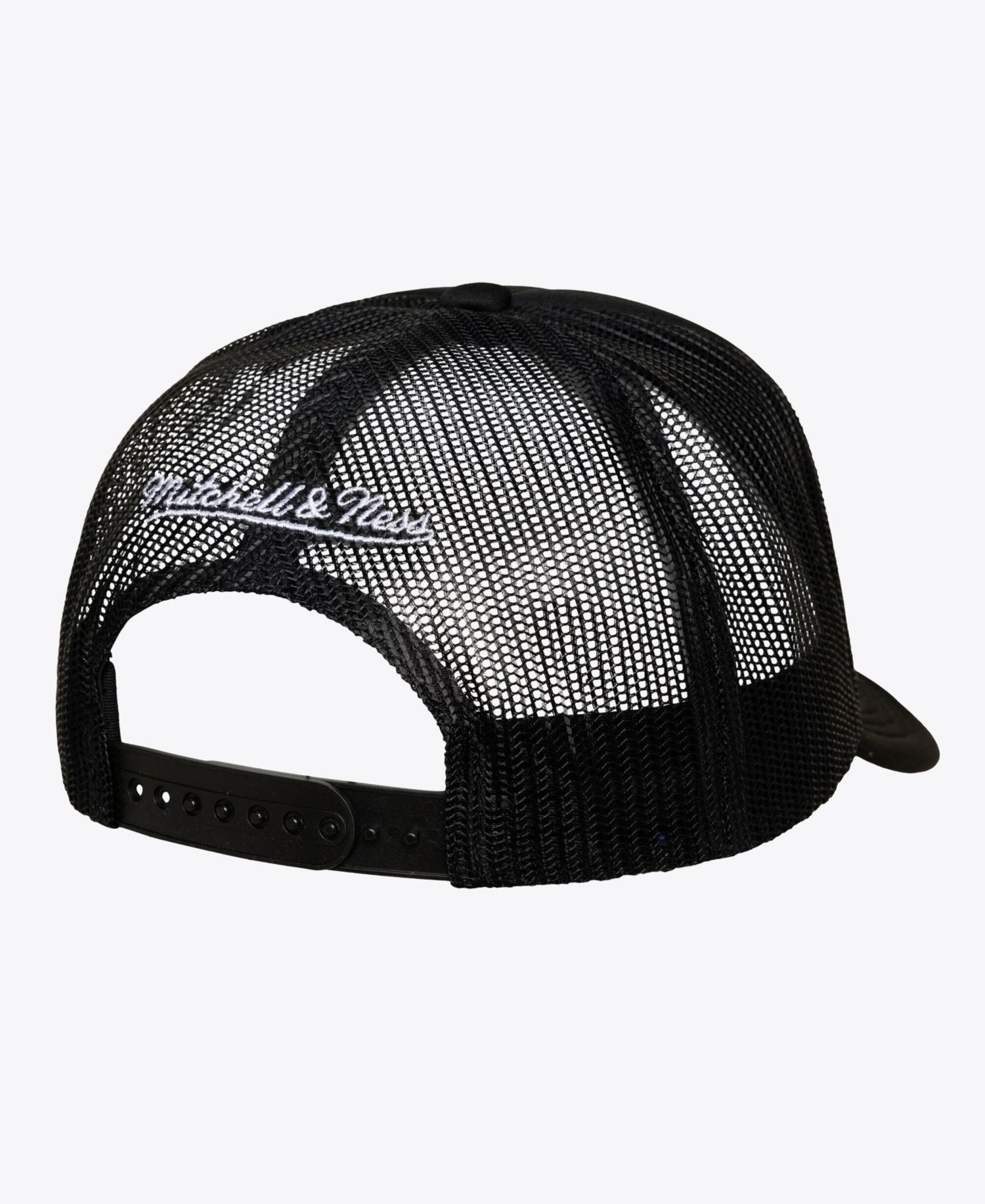 Men's and Women's Black Indiana Fever Script Pro Pinch Adjustable Trucker Hat
