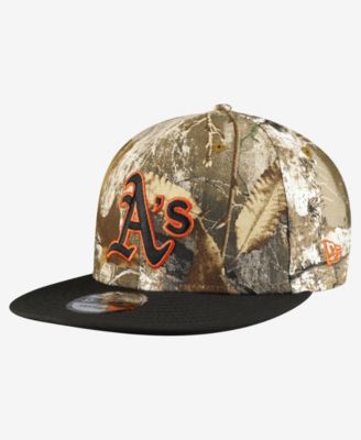 Men's Camo Athletics Realtree Orange Pop 9FIFTY Snapback Hat